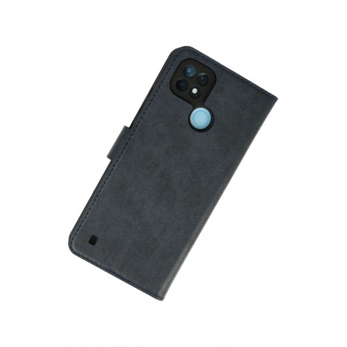 Newface Realme C21 Kılıf Trend S Plus Kapaklı Kılıf - Lacivert Newface Realme C21 Kılıf Trend S Plus Kapaklı Kılıf - Lacivert
