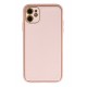 Newface iPhone 12 Kılıf Coco Karbon Silikon - Pembe Newface iPhone 12 Kılıf Coco Karbon Silikon - Pembe
