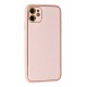 Newface iPhone 12 Kılıf Coco Karbon Silikon - Pembe Newface iPhone 12 Kılıf Coco Karbon Silikon - Pembe
