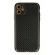 Newface iPhone 12 Kılıf Coco Karbon Silikon - Siyah Newface iPhone 12 Kılıf Coco Karbon Silikon - Siyah