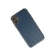 Newface iPhone 12 Kılıf Coco Karbon Silikon - Mavi Newface iPhone 12 Kılıf Coco Karbon Silikon - Mavi