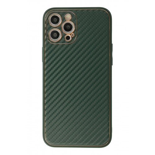 Newface iPhone 12 Pro Kılıf Coco Karbon Silikon - Yeşil Newface iPhone 12 Pro Kılıf Coco Karbon Silikon - Yeşil
