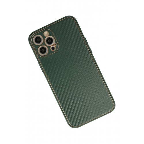 Newface iPhone 12 Pro Kılıf Coco Karbon Silikon - Yeşil Newface iPhone 12 Pro Kılıf Coco Karbon Silikon - Yeşil