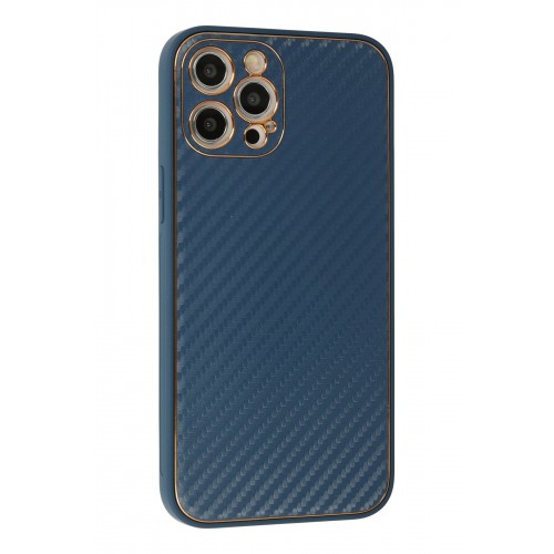Newface iPhone 12 Pro Kılıf Coco Karbon Silikon - Mavi Newface iPhone 12 Pro Kılıf Coco Karbon Silikon - Mavi