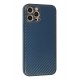 Newface iPhone 12 Pro Kılıf Coco Karbon Silikon - Mavi Newface iPhone 12 Pro Kılıf Coco Karbon Silikon - Mavi