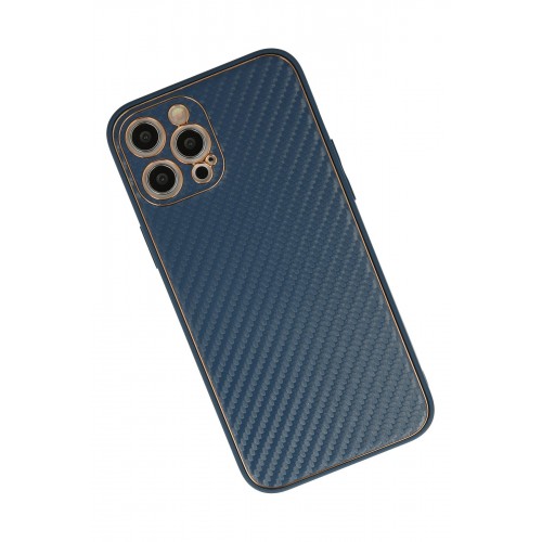 Newface iPhone 12 Pro Kılıf Coco Karbon Silikon - Mavi Newface iPhone 12 Pro Kılıf Coco Karbon Silikon - Mavi
