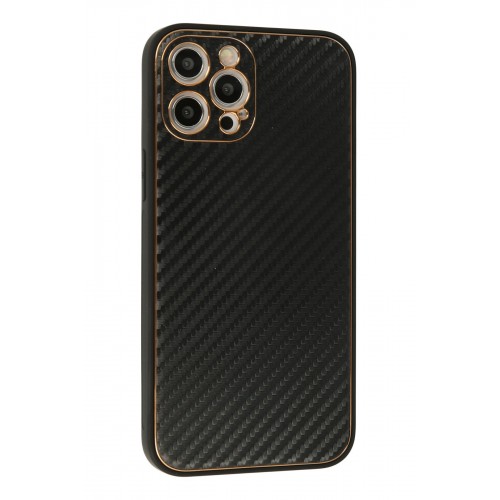 Newface iPhone 12 Pro Max Kılıf Coco Karbon Silikon - Siyah Newface iPhone 12 Pro Max Kılıf Coco Karbon Silikon - Siyah
