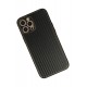 Newface iPhone 12 Pro Max Kılıf Coco Karbon Silikon - Siyah Newface iPhone 12 Pro Max Kılıf Coco Karbon Silikon - Siyah