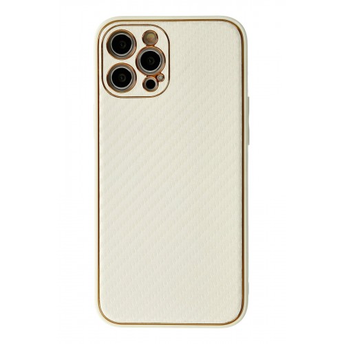 Newface iPhone 12 Pro Max Kılıf Coco Karbon Silikon - Beyaz Newface iPhone 12 Pro Max Kılıf Coco Karbon Silikon - Beyaz