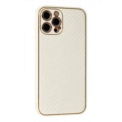 Newface iPhone 12 Pro Max Kılıf Coco Karbon Silikon - Beyaz Newface iPhone 12 Pro Max Kılıf Coco Karbon Silikon - Beyaz