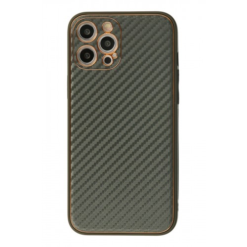 Newface iPhone 12 Pro Max Kılıf Coco Karbon Silikon - Füme Newface iPhone 12 Pro Max Kılıf Coco Karbon Silikon - Füme
