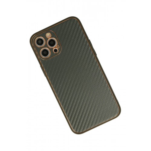 Newface iPhone 12 Pro Max Kılıf Coco Karbon Silikon - Füme Newface iPhone 12 Pro Max Kılıf Coco Karbon Silikon - Füme