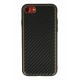 Newface iPhone 7 Kılıf Coco Karbon Silikon - Siyah Newface iPhone 7 Kılıf Coco Karbon Silikon - Siyah