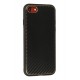 Newface iPhone 7 Kılıf Coco Karbon Silikon - Siyah Newface iPhone 7 Kılıf Coco Karbon Silikon - Siyah