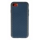Newface iPhone 7 Kılıf Coco Karbon Silikon - Mavi Newface iPhone 7 Kılıf Coco Karbon Silikon - Mavi
