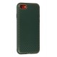 Newface iPhone 8 Kılıf Coco Karbon Silikon - Yeşil Newface iPhone 8 Kılıf Coco Karbon Silikon - Yeşil