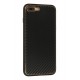Newface iPhone 8 Plus Kılıf Coco Karbon Silikon - Siyah Newface iPhone 8 Plus Kılıf Coco Karbon Silikon - Siyah