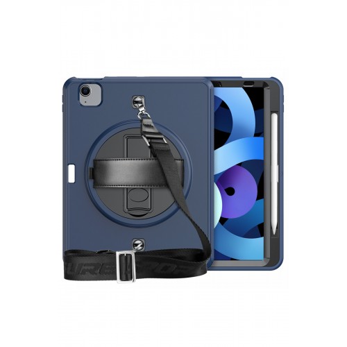 Newface iPad Pro 11 (2018) Kılıf Strap-C Otterbox Tablet Kapak - Lacivert Newface iPad Pro 11 (2018) Kılıf Strap-C Otterbox Tablet Kapak - Lacivert