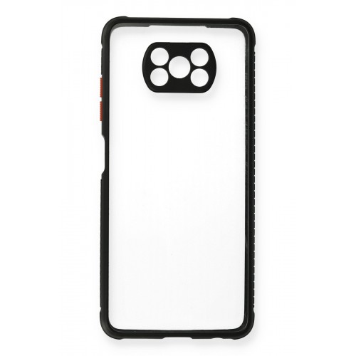 Newface Xiaomi Pocophone X3 Pro Kılıf Miami Şeffaf Silikon - Siyah Newface Xiaomi Pocophone X3 Pro Kılıf Miami Şeffaf Silikon - Siyah