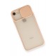 Newface iPhone SE 2020 Kılıf Palm Buzlu Kamera Sürgülü Silikon - Pembe Newface iPhone SE 2020 Kılıf Palm Buzlu Kamera Sürgülü Silikon - Pembe