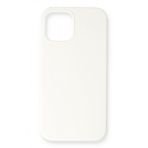 Newface iPhone 12 Mini Kılıf Magneticsafe Lansman Silikon Kapak - Beyaz