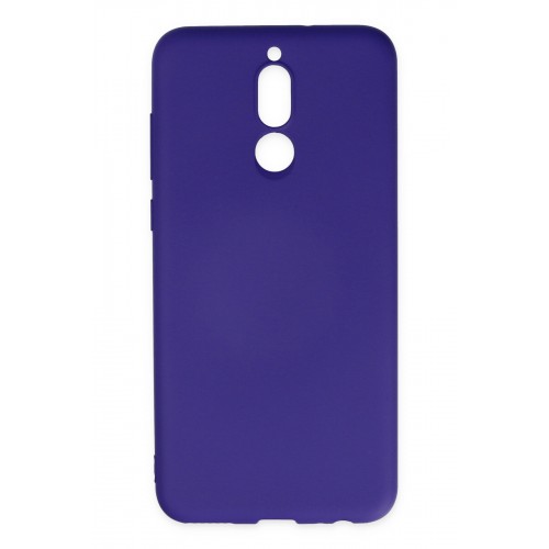Newface Huawei Mate 10 Lite Kılıf Nano içi Kadife Silikon - Mor Newface Huawei Mate 10 Lite Kılıf Nano içi Kadife Silikon - Mor