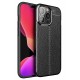 Newface iPhone 13 Pro Kılıf Focus Derili Silikon - Siyah Newface iPhone 13 Pro Kılıf Focus Derili Silikon - Siyah