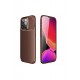 Newface iPhone 13 Pro Max Kılıf Focus Karbon Silikon - Kahverengi Newface iPhone 13 Pro Max Kılıf Focus Karbon Silikon - Kahverengi