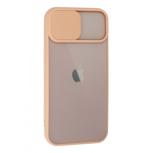 Newface iPhone 13 Kılıf Palm Buzlu Kamera Sürgülü Silikon - Pembe Newface iPhone 13 Kılıf Palm Buzlu Kamera Sürgülü Silikon - Pembe