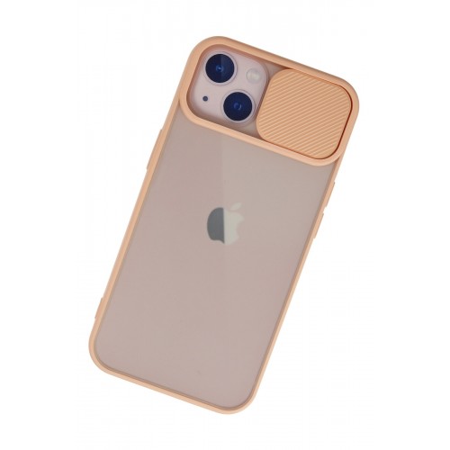 Newface iPhone 13 Kılıf Palm Buzlu Kamera Sürgülü Silikon - Pembe Newface iPhone 13 Kılıf Palm Buzlu Kamera Sürgülü Silikon - Pembe