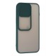 Newface iPhone 13 Pro Kılıf Palm Buzlu Kamera Sürgülü Silikon - Yeşil Newface iPhone 13 Pro Kılıf Palm Buzlu Kamera Sürgülü Silikon - Yeşil