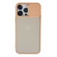 Newface iPhone 13 Pro Max Kılıf Palm Buzlu Kamera Sürgülü Silikon - Pembe Newface iPhone 13 Pro Max Kılıf Palm Buzlu Kamera Sürgülü Silikon - Pembe