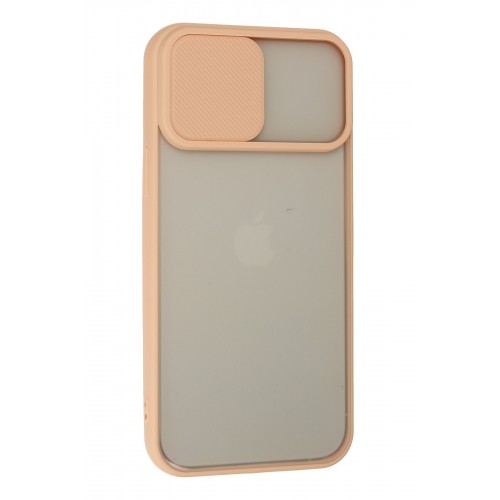 Newface iPhone 13 Pro Max Kılıf Palm Buzlu Kamera Sürgülü Silikon - Pembe Newface iPhone 13 Pro Max Kılıf Palm Buzlu Kamera Sürgülü Silikon - Pembe