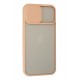 Newface iPhone 13 Pro Max Kılıf Palm Buzlu Kamera Sürgülü Silikon - Pembe Newface iPhone 13 Pro Max Kılıf Palm Buzlu Kamera Sürgülü Silikon - Pembe
