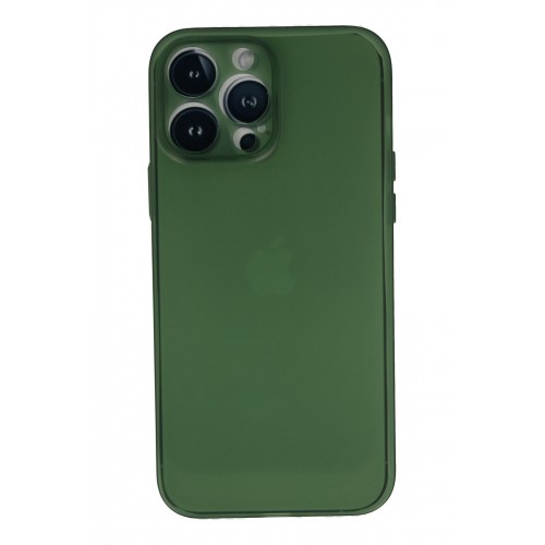 Newface iPhone 13 Pro Kılıf PP Ultra İnce Kapak - Yeşil Newface iPhone 13 Pro Kılıf PP Ultra İnce Kapak - Yeşil
