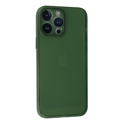 Newface iPhone 13 Pro Kılıf PP Ultra İnce Kapak - Yeşil Newface iPhone 13 Pro Kılıf PP Ultra İnce Kapak - Yeşil