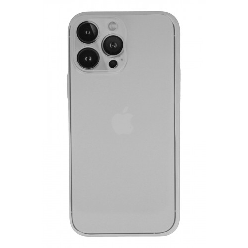 Newface iPhone 13 Pro Kılıf PP Ultra İnce Kapak - Beyaz