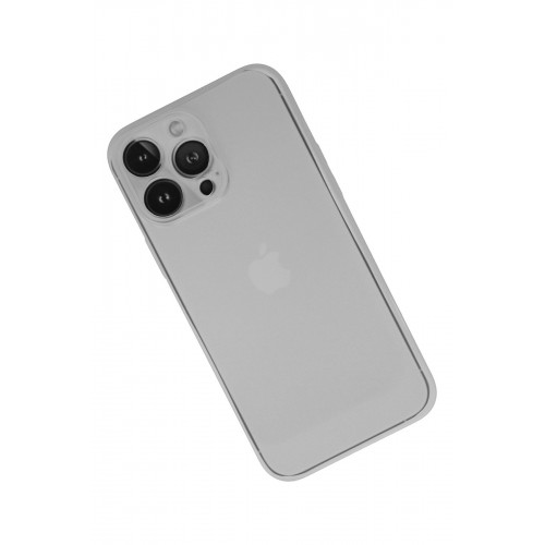 Newface iPhone 13 Pro Kılıf PP Ultra İnce Kapak - Beyaz Newface iPhone 13 Pro Kılıf PP Ultra İnce Kapak - Beyaz