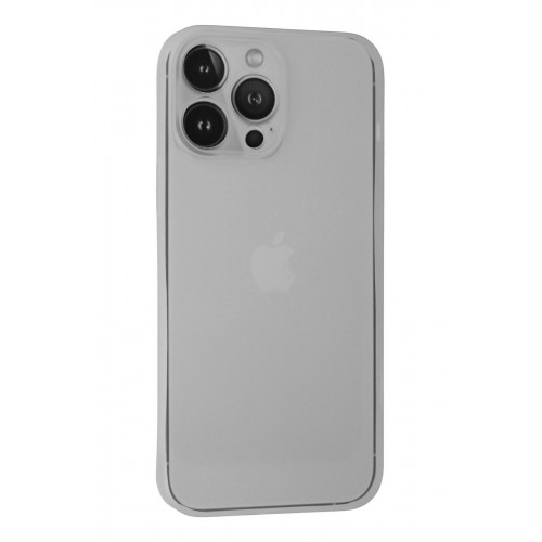 Newface iPhone 13 Pro Kılıf PP Ultra İnce Kapak - Beyaz Newface iPhone 13 Pro Kılıf PP Ultra İnce Kapak - Beyaz