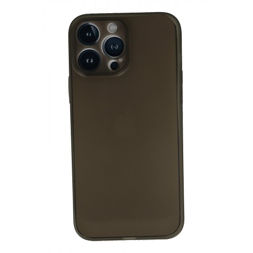 Newface iPhone 13 Pro Max Kılıf PP Ultra İnce Kapak - Gri Newface iPhone 13 Pro Max Kılıf PP Ultra İnce Kapak - Gri