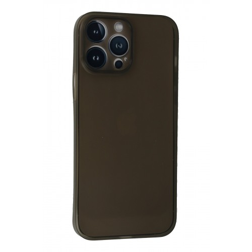 Newface iPhone 13 Pro Max Kılıf PP Ultra İnce Kapak - Gri Newface iPhone 13 Pro Max Kılıf PP Ultra İnce Kapak - Gri