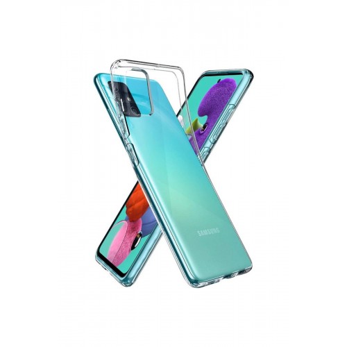 Newface Samsung Galaxy A03S Kılıf Lüx Şeffaf Silikon