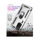 Newface Samsung Galaxy A03S Kılıf Sofya Yüzüklü Silikon Kapak - Gümüş Newface Samsung Galaxy A03S Kılıf Sofya Yüzüklü Silikon Kapak - Gümüş