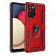 Newface Samsung Galaxy A03S Kılıf Sofya Yüzüklü Silikon Kapak - Kırmızı Newface Samsung Galaxy A03S Kılıf Sofya Yüzüklü Silikon Kapak - Kırmızı