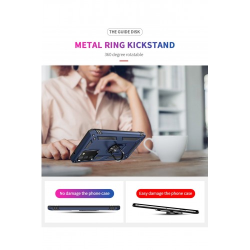 Newface Samsung Galaxy A03S Kılıf Sofya Yüzüklü Silikon Kapak - Lacivert Newface Samsung Galaxy A03S Kılıf Sofya Yüzüklü Silikon Kapak - Lacivert