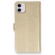 Newface iPhone 12 Mini Kılıf Trend S Plus Kapaklı Kılıf - Gold