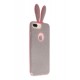 Newface Samsung Galaxy Note 9 Kılıf Rabbit Simli Silikon - Pembe Newface Samsung Galaxy Note 9 Kılıf Rabbit Simli Silikon - Pembe