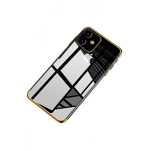 Newface Samsung Galaxy Note 10 Plus Kılıf Dört Köşe Lazer Silikon - Gold Newface Samsung Galaxy Note 10 Plus Kılıf Dört Köşe Lazer Silikon - Gold