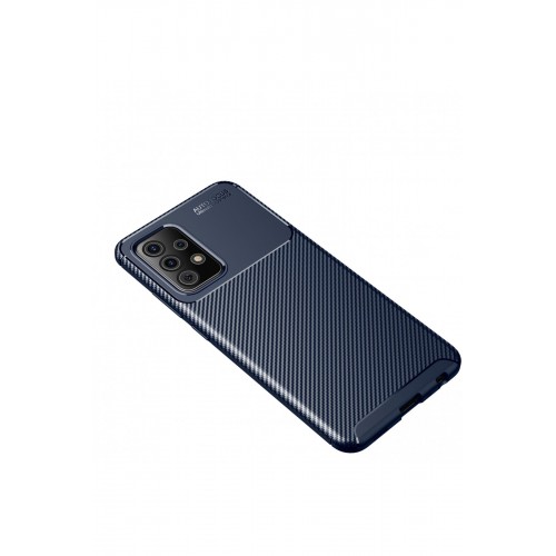 Newface Samsung Galaxy A52S Kılıf Focus Karbon Silikon - Lacivert Newface Samsung Galaxy A52S Kılıf Focus Karbon Silikon - Lacivert