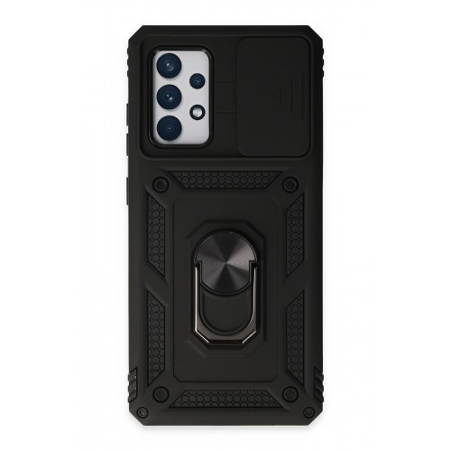 Newface Samsung Galaxy A52S Kılıf Pars Lens Yüzüklü Silikon - Siyah Newface Samsung Galaxy A52S Kılıf Pars Lens Yüzüklü Silikon - Siyah